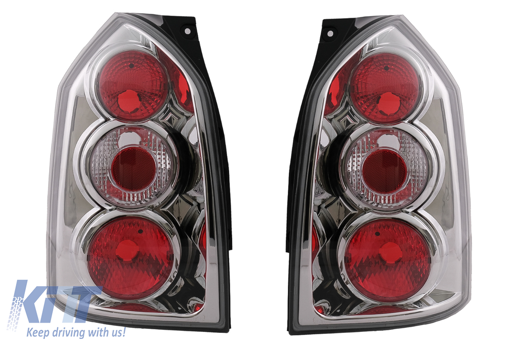 Taillights suitable for Hyundai Tucson (07.2004-2010) Chrome