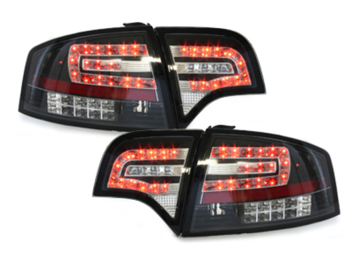 LED Taillights suitable for AUDI A4 B7 Sedan (11.2004-03.2008) Black