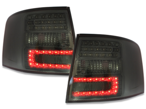 LED taillights suitable for AUDI A6 Avant _ black 12/97-01/05 4B