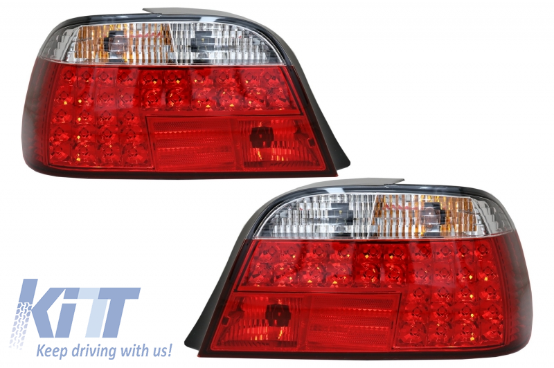 LED Tail Lights suitable for BMW 7 Series E38 (06.1994-07.2001) Red White
