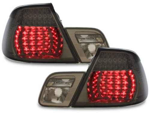 LED taillights suitable for BMW E46 cabrio 00-05 _ smoke
