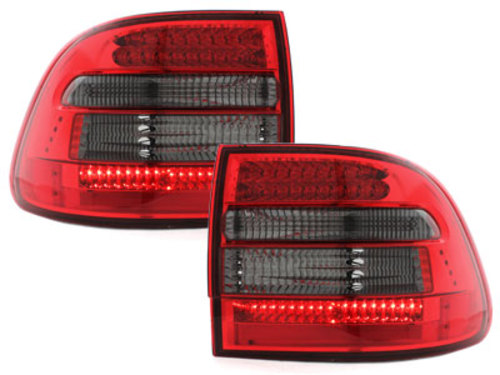 LED Taillights suitable for Porsche Cayenne (2003-2007) Red Smoke