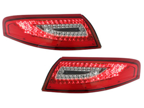 LED taillights suitable for PORSCHE 911/996 97-06_red/crystal