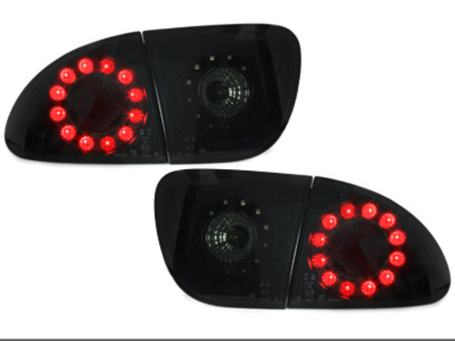 LED taillights suitable for SEAT Leon 99-05_black