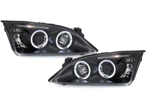 Headlights suitable for FORD Mondeo 00-07 _ 2 position light rings _ blac