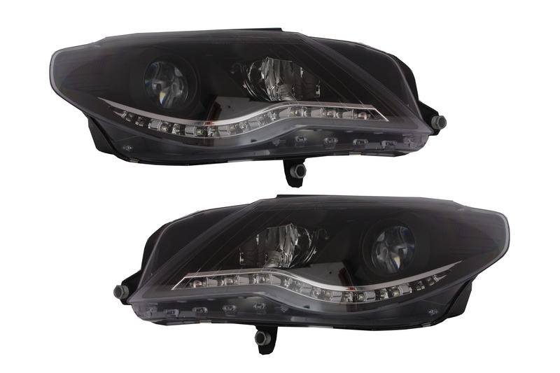 DAYLINE LED fényszórók VW Passat CC (2008-2012) DRL Look Black típushoz