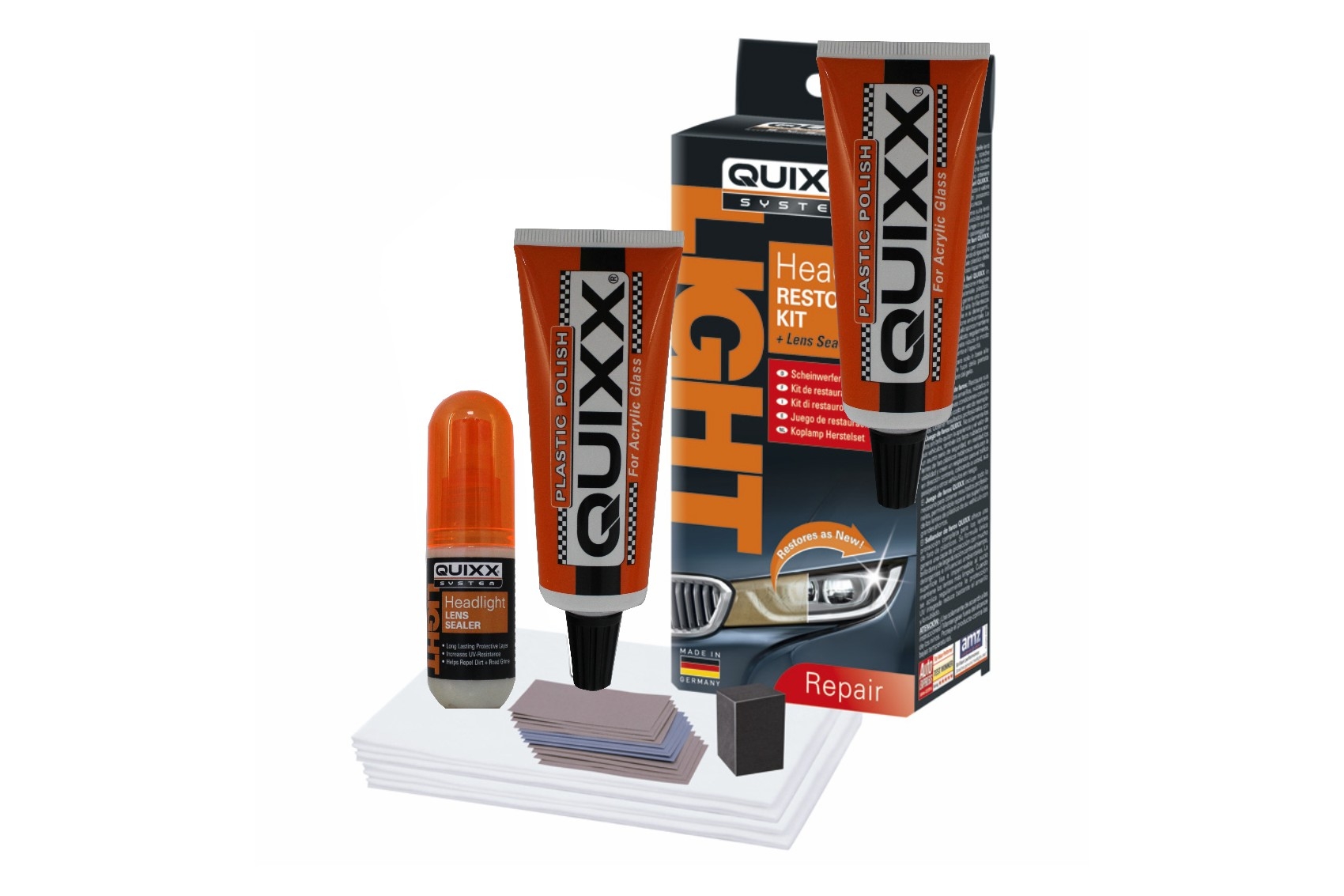 Quixx fényszóró-helyreállító készlet