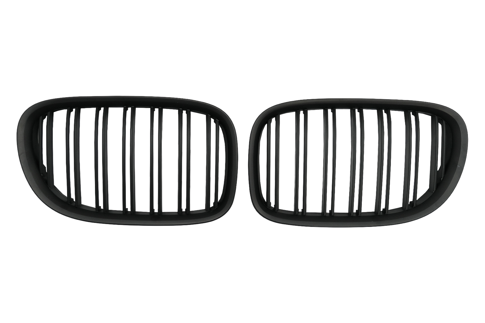 Központi veserácsok BMW 7-es sorozat F01 F02 F03 (2008-2015) Double Stripe M Design mattfeketéhez