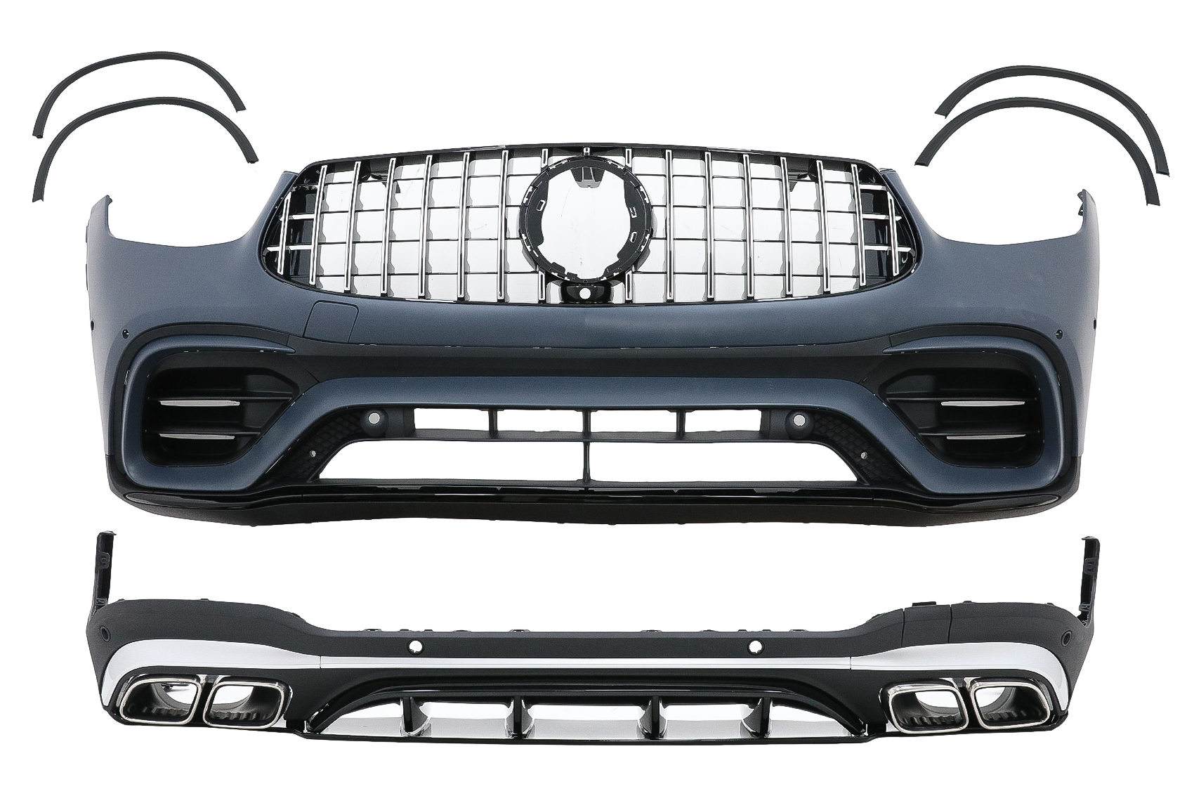 Karosszériakészlet a Mercedes GLC SUV Facelift X253 (2020-Up) GLC63 Designhoz