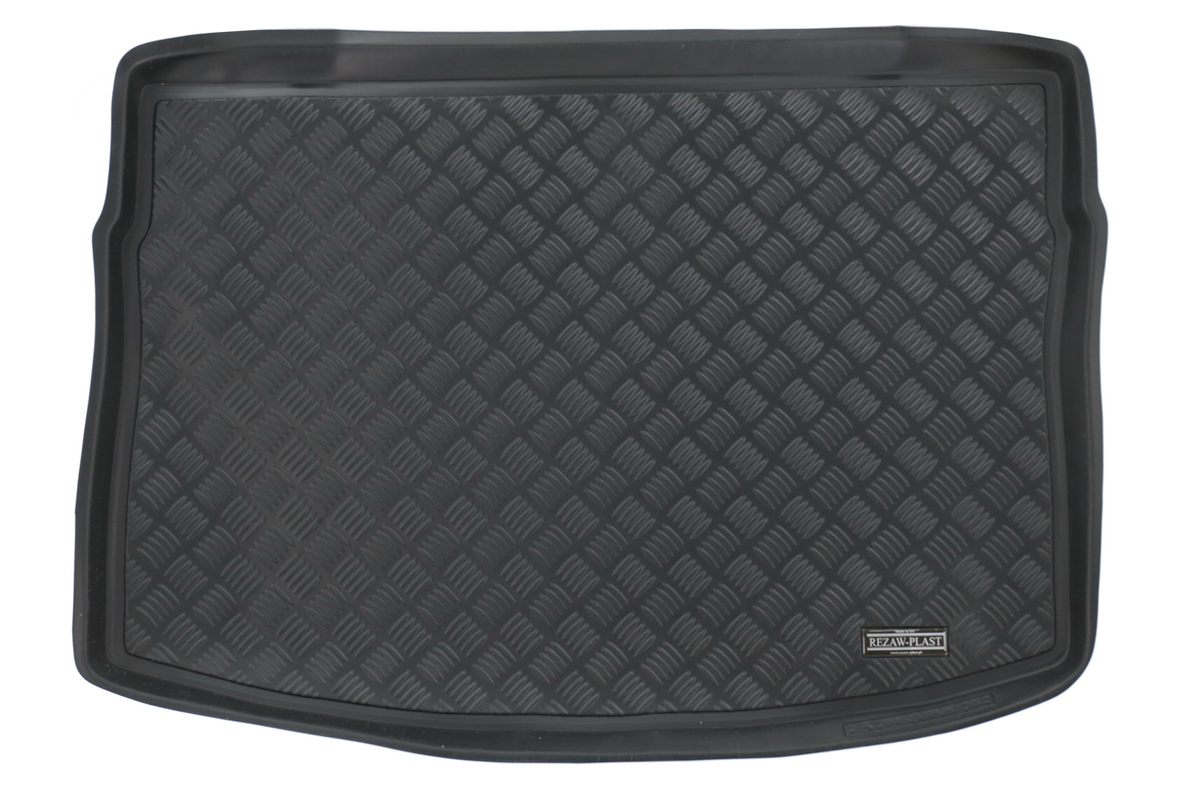Fekete csomagtartószőnyeg VW Golf 7 VII ferdehátúhoz (2012-2019)