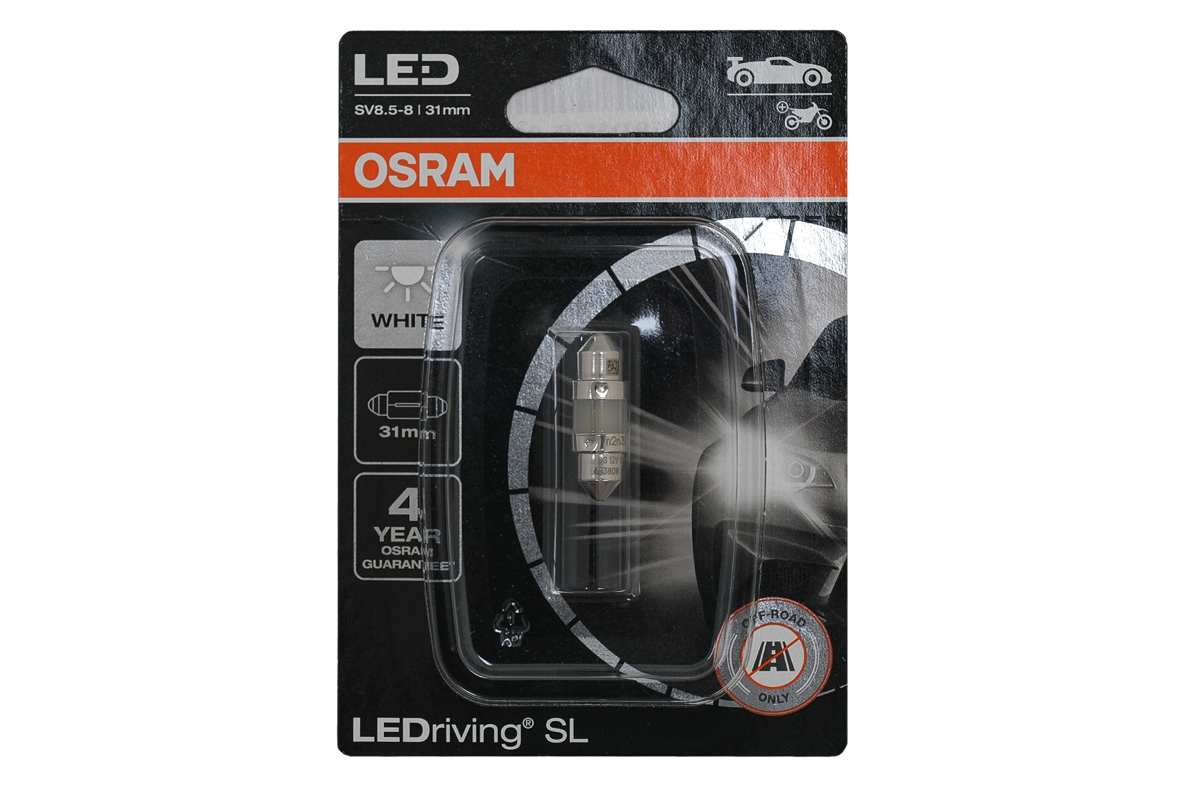 OSRAM LEDriving SL C5W 6438DWP-01B hideg fehér