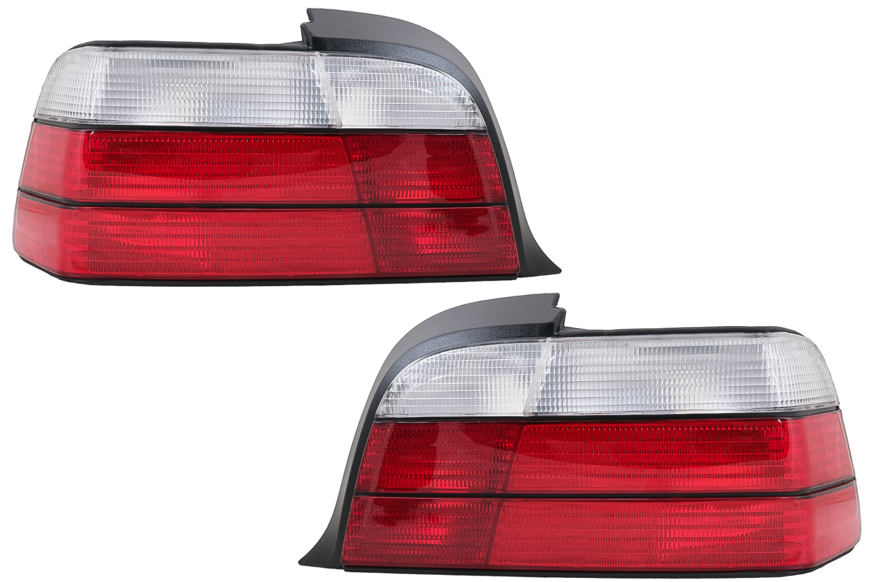 BMW 3-as sorozat E36 Coupe Cabrio (1992-1998) piros-fehér hátsó lámpák