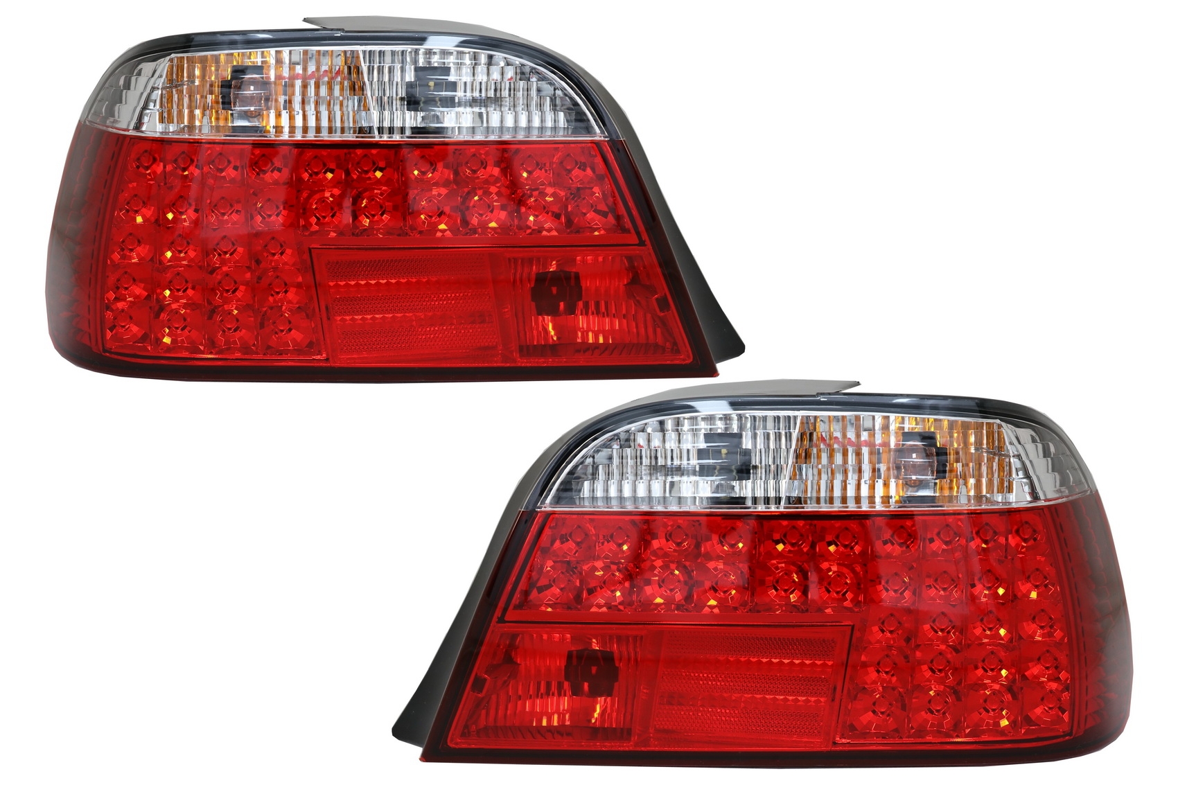 LED-es hátsó lámpák BMW 7-es sorozat E38-hoz (1994.06.-2001.07.) Piros Fehér